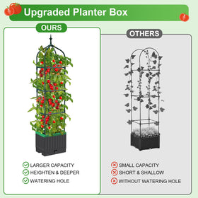 MQHUAYU adjustable 4-layer tomato box adaptable for growth stages