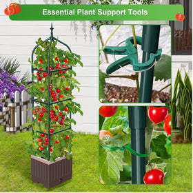 MQHUAYU adjustable height with four layers adapts to plant growth.