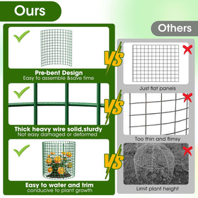 MQHUAYU complete-protector-solution includes stakes, ties, and gloves for installation