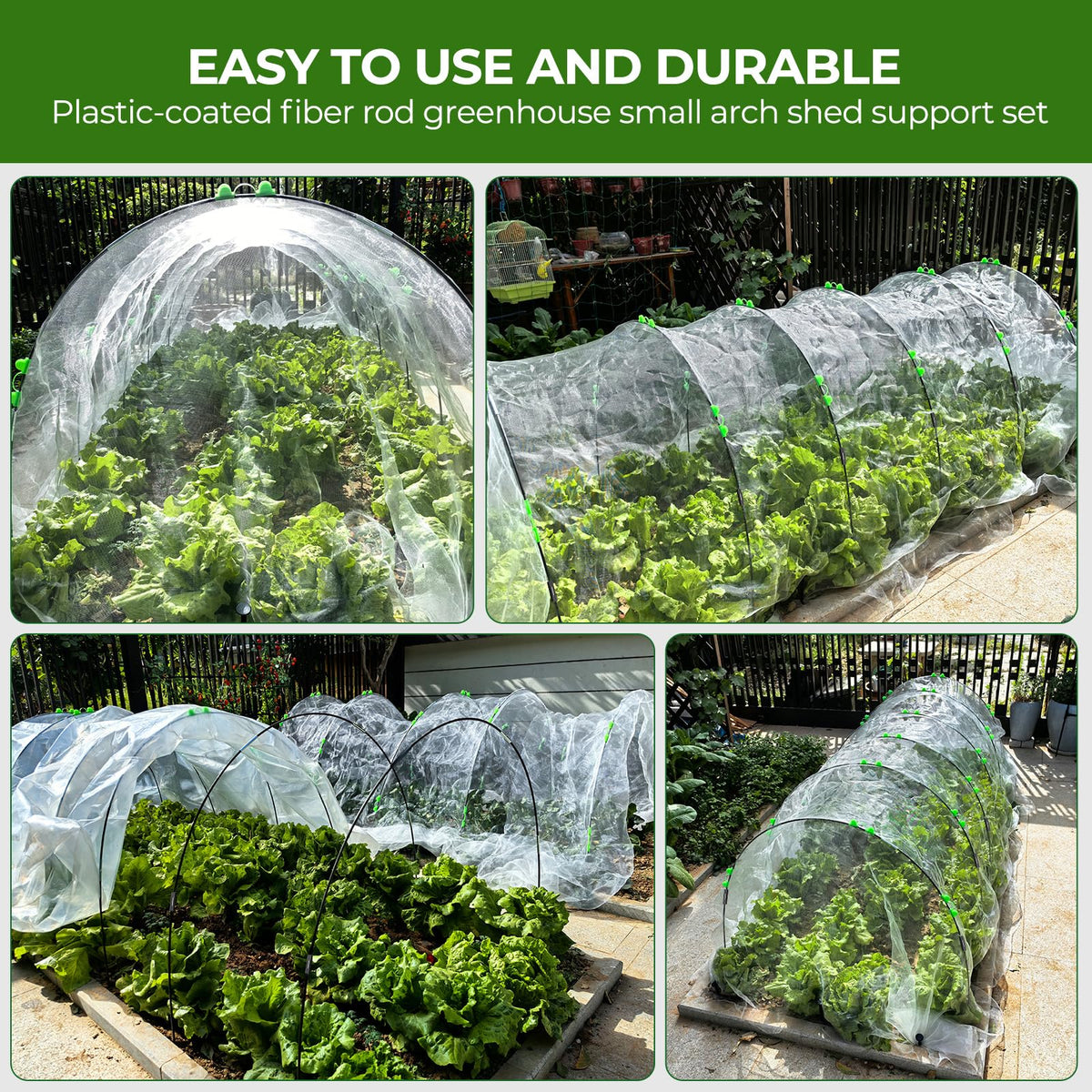 MQHUAYU garden clips secure row covers for protection