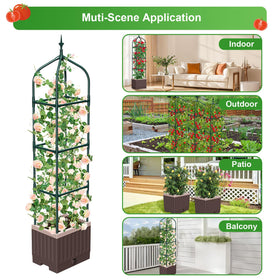 MQHUAYU indoor-outdoor use offers flexible gardening year-round.