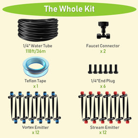 MQHUAYU kit for nursery and flower bed irrigation
