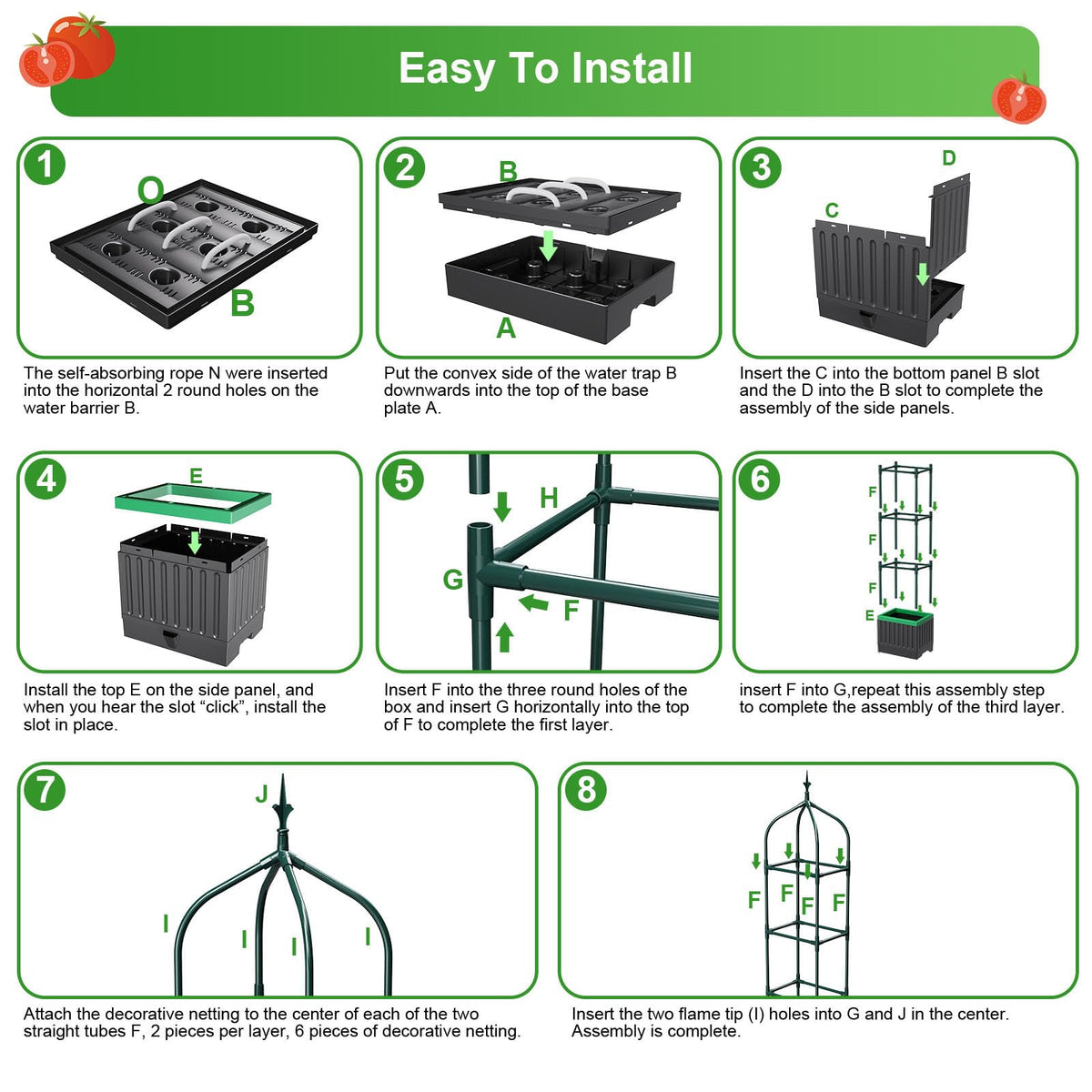 MQHUAYU indoor and outdoor garden system ready for any space