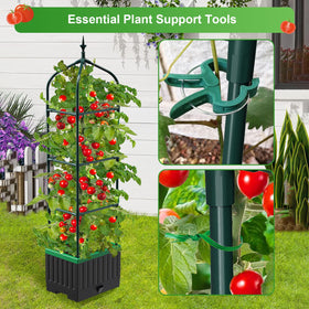MQHUAYU trellis supports climbing plants to maximize vertical space