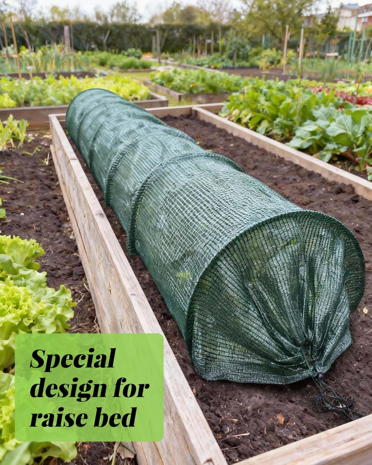 MQJIAZHI durable hoops and stakes included for stable installation.