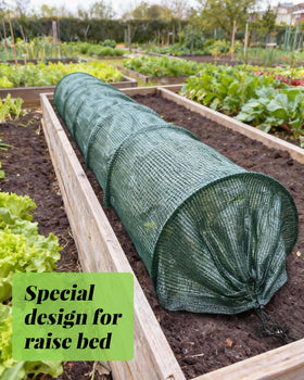 MQJIAZHI durable hoops and stakes included for stable installation.