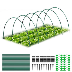 MQJIAZHI 30 straight bars for quick grow tunnel setup and sturdy plant support.