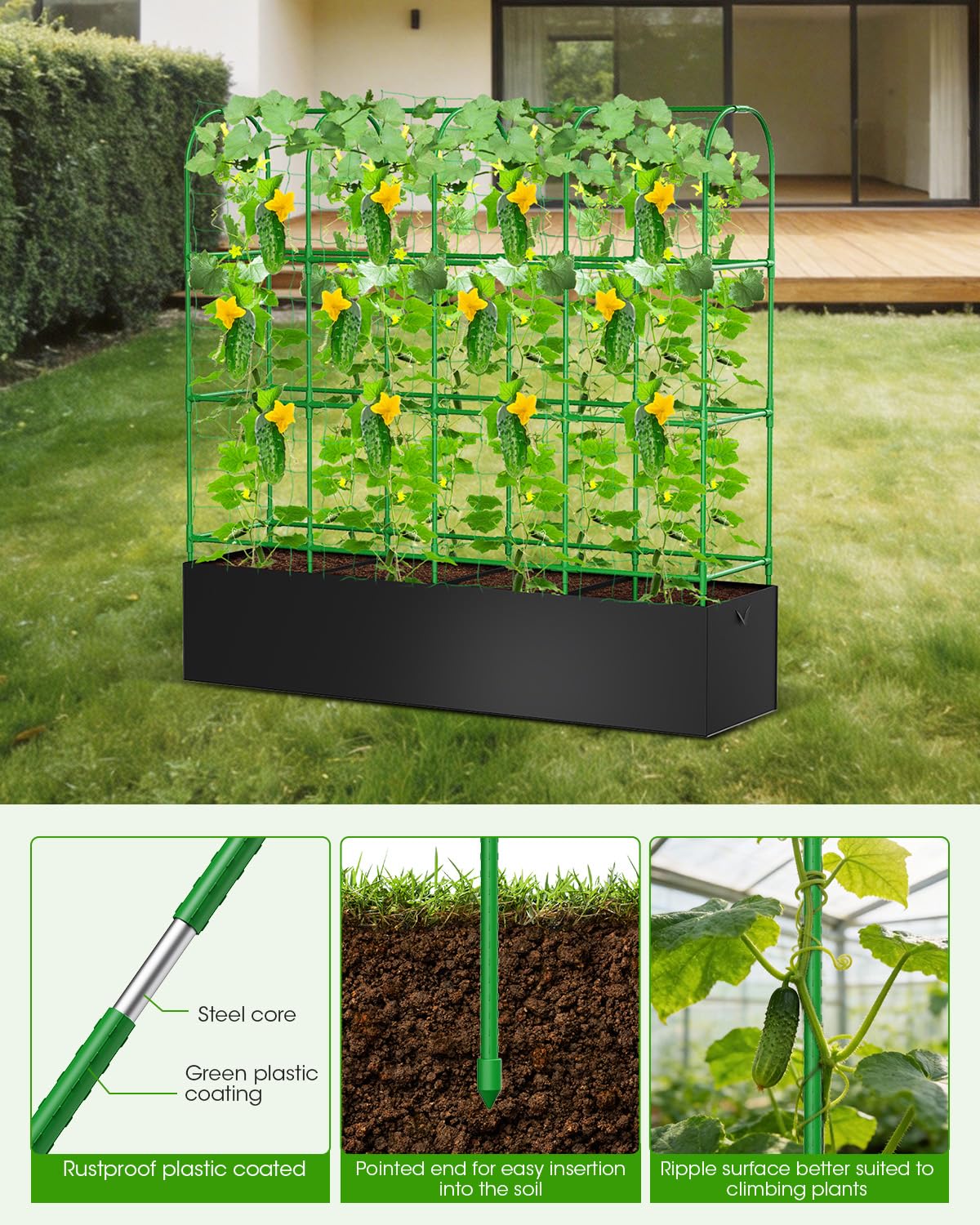 MQJIAZHI all-in-one assembly kit speeds up garden setup