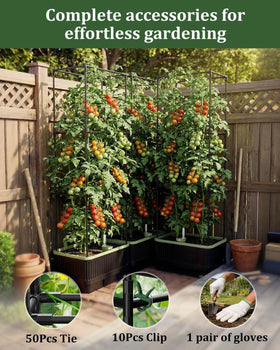 MQJIAZHI anti-tip sturdy design supports heavy vines