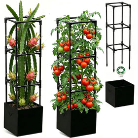 MQJIAZHI dragon fruit trellis vertical support for climbing plants