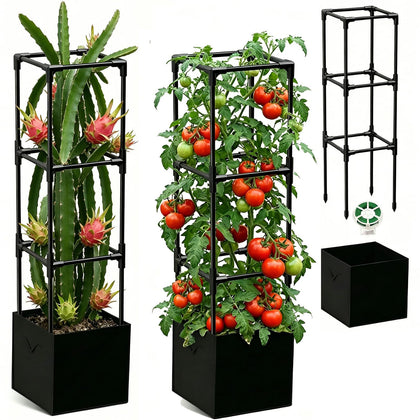 MQJIAZHI dragon fruit trellis vertical support for climbing plants