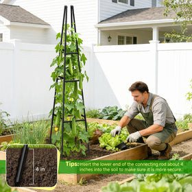 MQJIAZHI garden trellis ideal for climbing roses honeysuckle peas