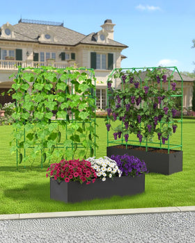 MQJIAZHI sturdy ground base reduces wind impact for stability.