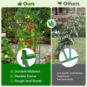 MQJIAZHI versatile tomato trellis supports vines and beans.