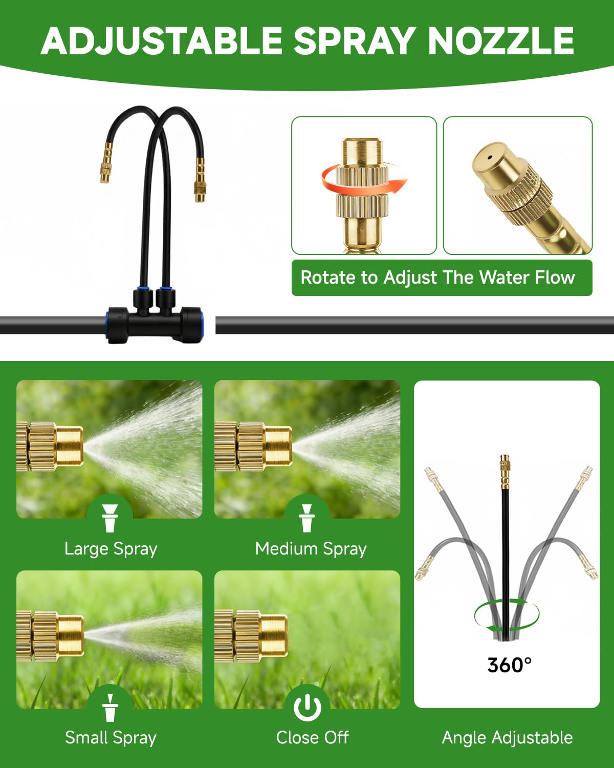 MQJIAZHI UV-stabilized tubing offers long-lasting outdoor reliability.