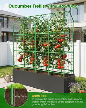 Stable base anchors 4–6 inches into soil to resist wind.