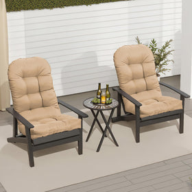 MQK Adirondack cushion shows high-elasticity PP cotton for comfort.