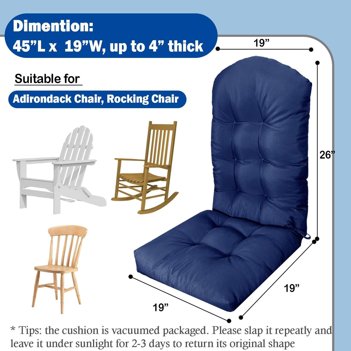 MQK cushion fabric close-up indicates water-resistant material.