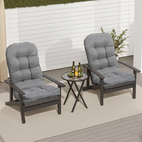 MQK outdoor cushions showcase waterproof fabric for rain-resistant patio seating