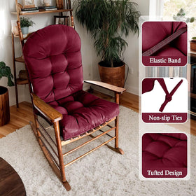MQK outdoor cushion is easy to clean with a damp cloth.