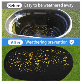 Anti-UV coating prevents fading from sun exposure.