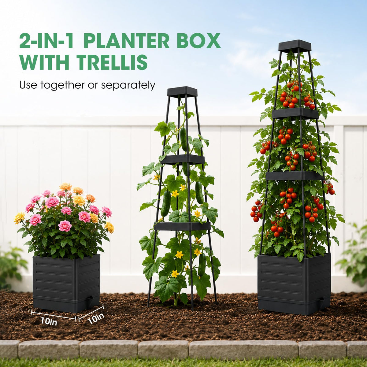MQUPIN four-pack offers flexible placement across garden and balcony