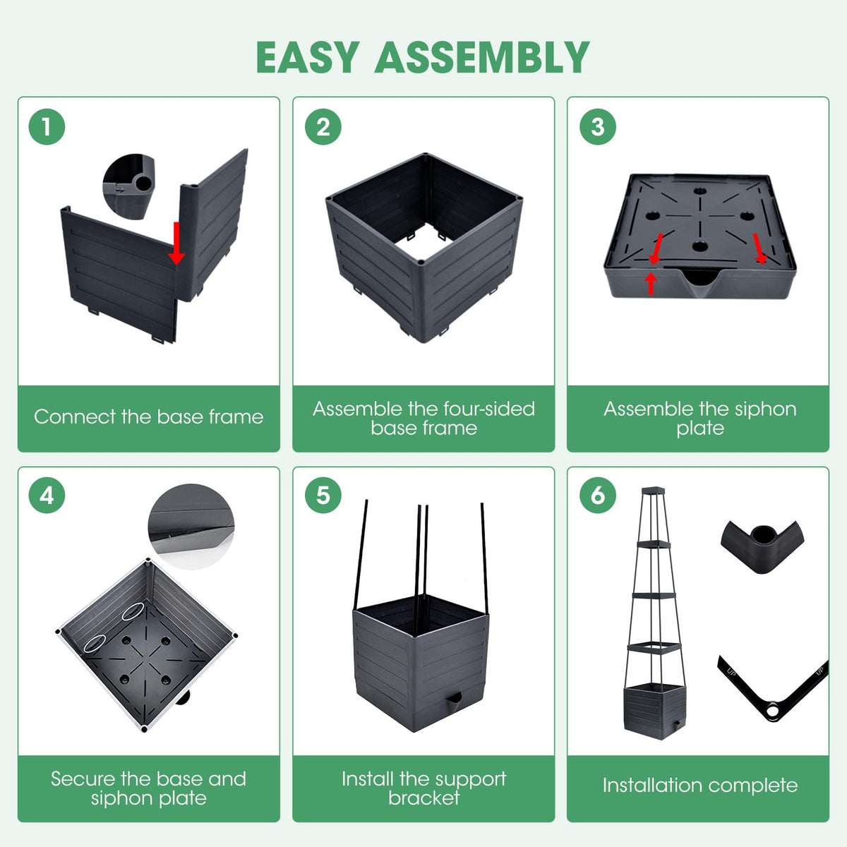 MQUPIN indoor and outdoor use all year for versatile gardening