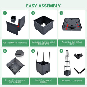 MQUPIN indoor and outdoor use all year for versatile gardening