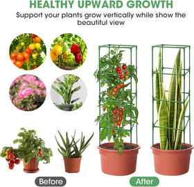 MQUPIN modular assembly lets you adjust height to suit different plant heights.