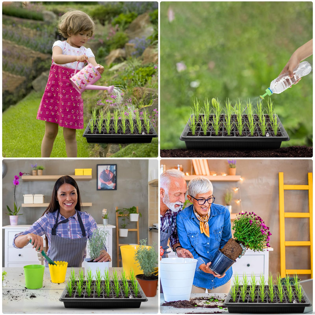 MQUPIN plant labels in the starter kit help track varieties.
