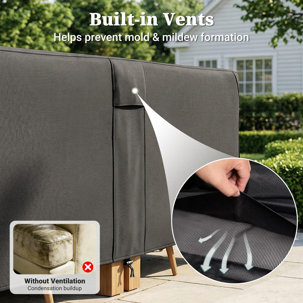 MR. COVER 5-year replacement guarantee with responsive customer support.