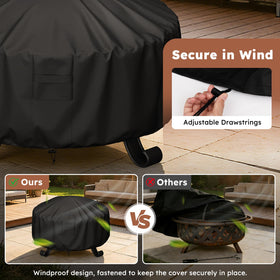 MR. COVER double-stitched seams reinforce durability under sun