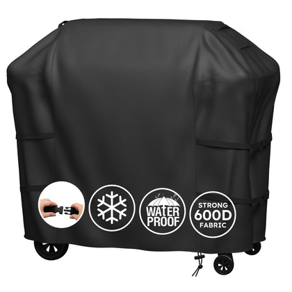 MR. COVER grill cover for Weber Spirit II 210 provides snug fit and all-season protection.