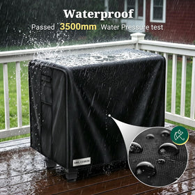 MR. COVER windproof drawstrings keep the cover securely in place.