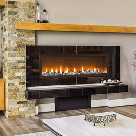 Mr. Fireglass blended colors cover ground and hide pipes