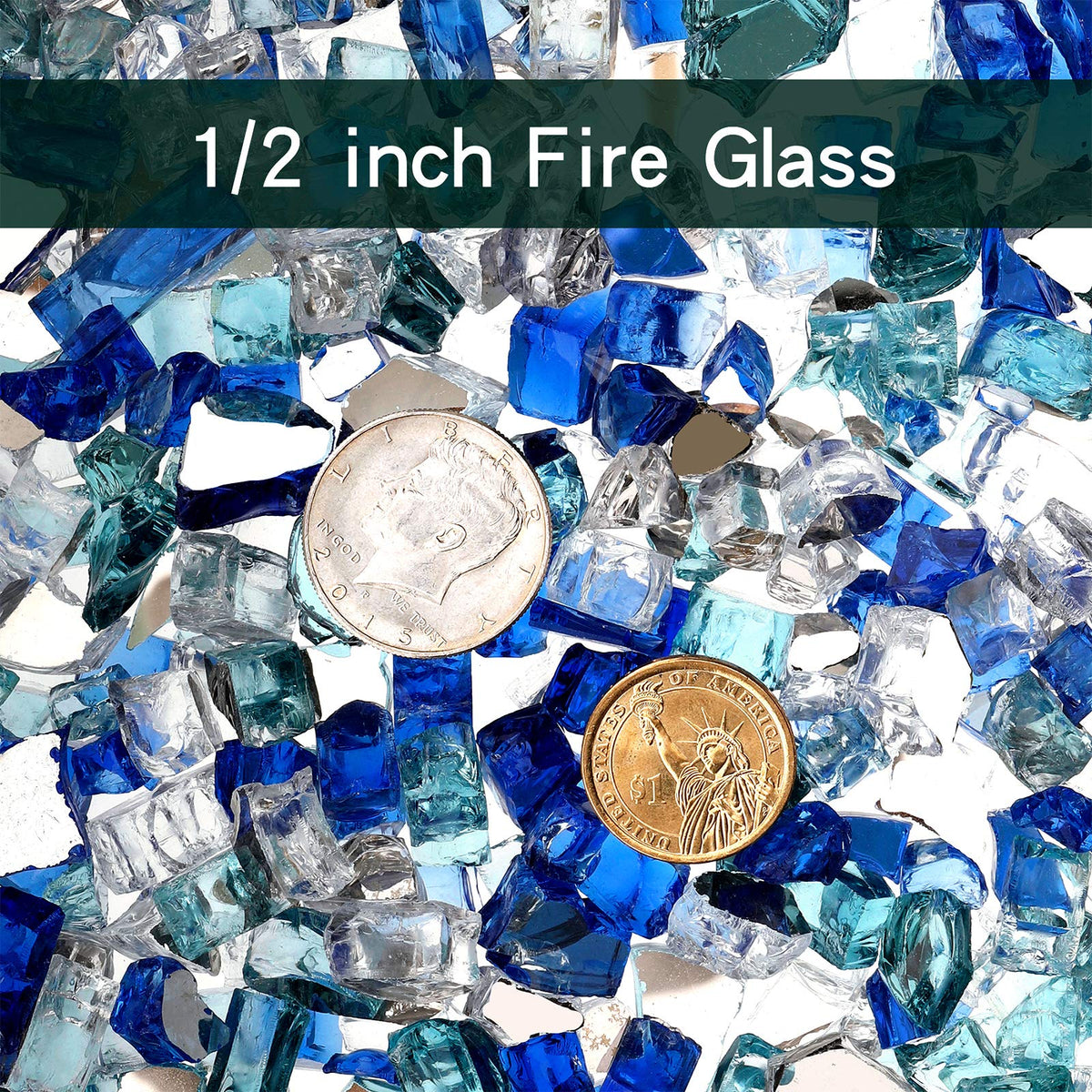 Mr. Fireglass platinum mix creates shimmering tones under flames