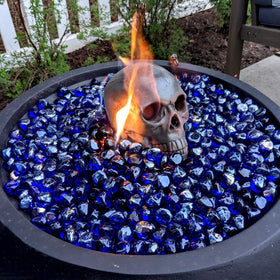 Mr. Fireglass versatile use in water features and decor for added sparkle