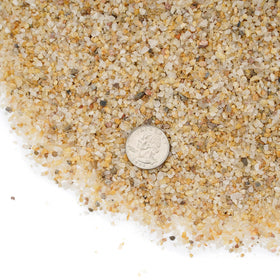 Mr. Fireglass heat-resistant silica sand withstands high temperatures