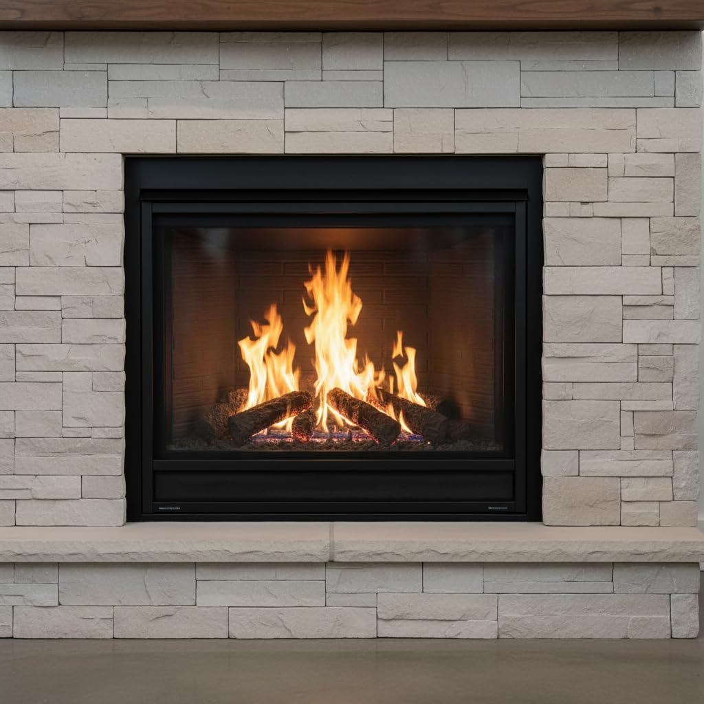 Mr. Fireglass lava rock adds natural texture to garden landscaping.