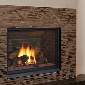 Mr. Fireglass lava rock as base layer under fire glass