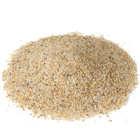 Mr. Fireglass natural silica sand base under fire glass for even flame spread