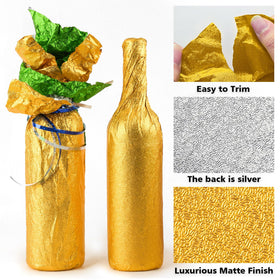 MR FIVE easy-cut, foldable wrap for crease-free pot decorations.