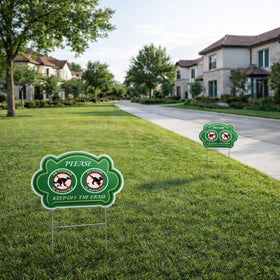 Mr. Pen signs fit lawns and backyards with durable weatherproof construction.