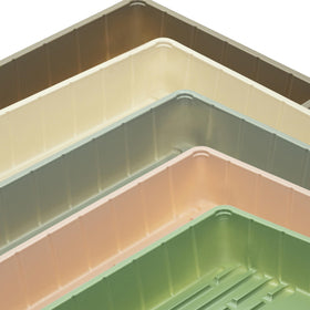 Mr. Pen seed starter trays 17x10x2-4in in use for seedlings.