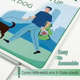 Mr. Pen UV-protected and waterproof signs resist weather for long-lasting readability.