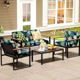 MRGSDL easy-care patio cushion cover showcasing machine-washability.