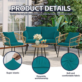 MRGSDL machine-washable cushion cover demonstrating easy cleaning.