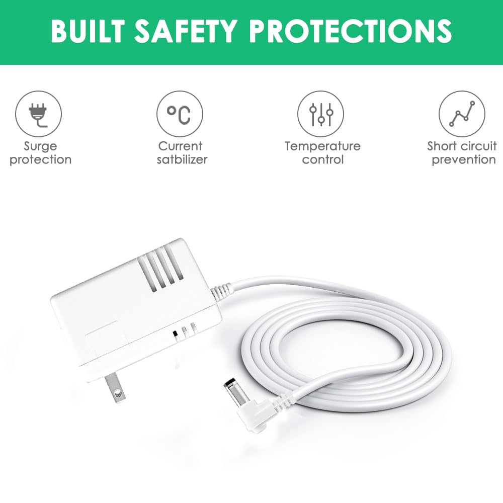 Mrgru durable power supply cord built for long-lasting indoor use