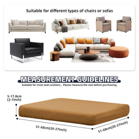 MRGSDL camel outdoor cushion cover designed for durable outdoor use.