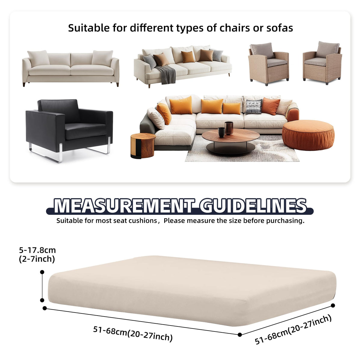 MRGSDL outdoor sofa slipcover in navy keeps furniture fresh and protected.